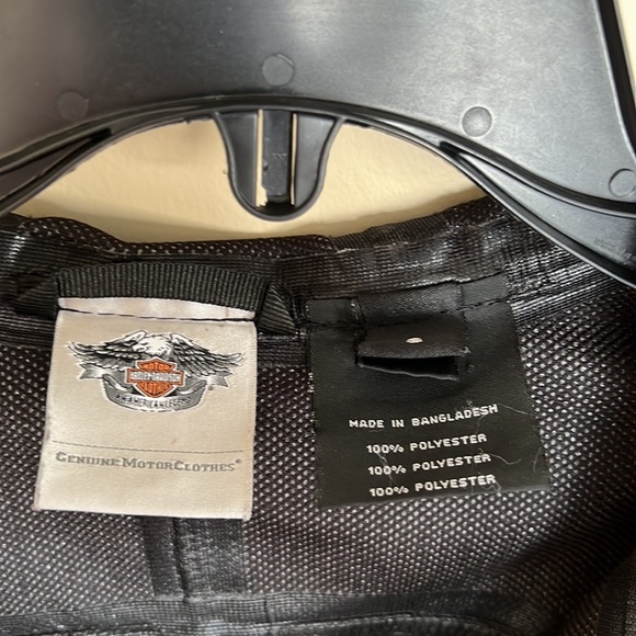 Harley-Davidson Women's Biker Jacket w/ Hood - Picture 3 of 6